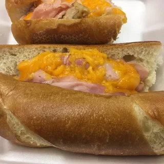 56- Chicken Cordon Blue Hot Sub