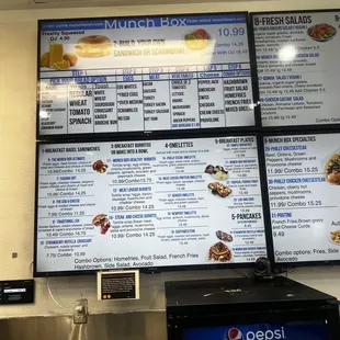 menu, sushi and sashimi