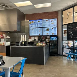 the interior of a munch box restaurant