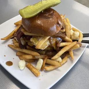 Poutine Burger