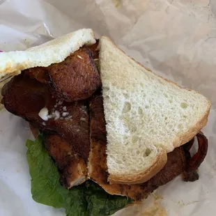 Chicken Tender Club Sandwich