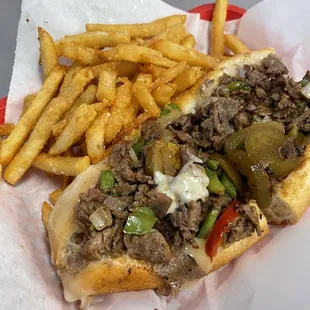 Philly Chicken Cheese Steak