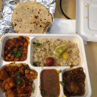 Vegetarian combo meal...amazing!