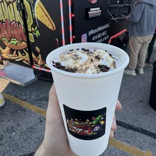 Toasted Hot Chocolate