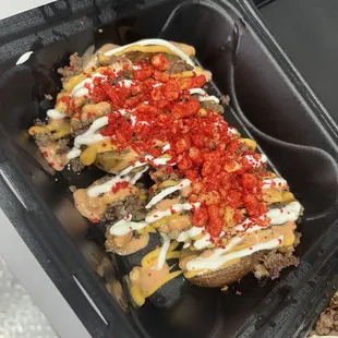 Hot Cheeto Baked Potato