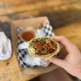 There only burrito .. it was ok. I expected more.