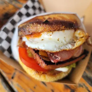 Beast Breakfast Sandwich