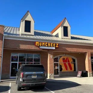 the front of a restaurant