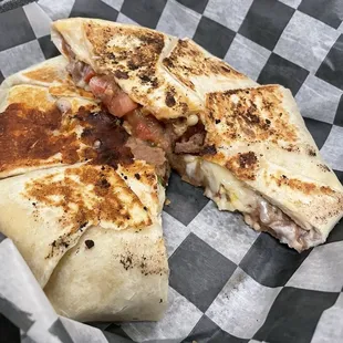 Bean crunchwrap