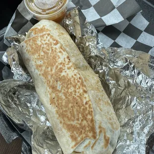 Beef burrito