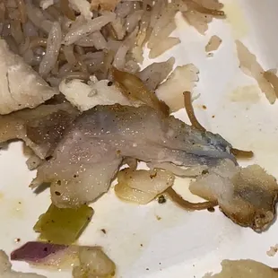 Raw chicken