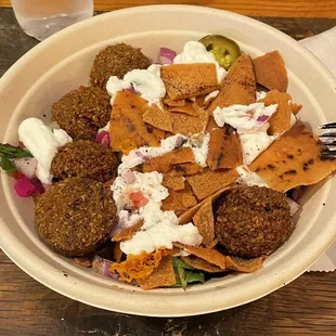 Falafel bowl