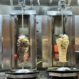 Chicken and Beef Shawarma
