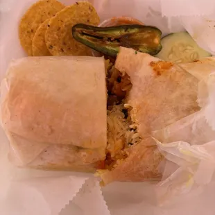 Chorizo Burrito (Chicken chorizo) 10/10