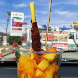 Mangoneado @$6 is unique and quite citrusly refreshing
