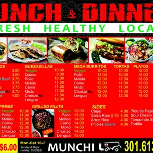 Updated Menu!