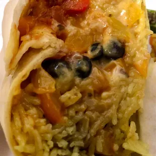 Veggie burrito