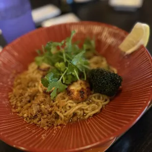 Soupless Garlic Shrimp Ramen