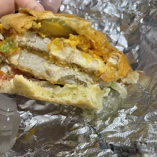 Chicken burger