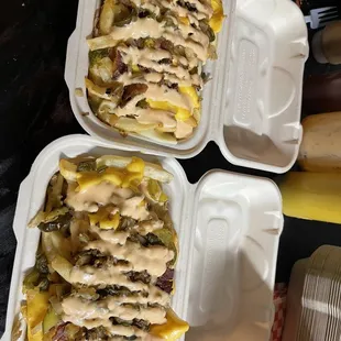 Loaded cheese fries