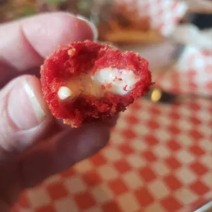 Flaming hot cheeto mozzarella sticks