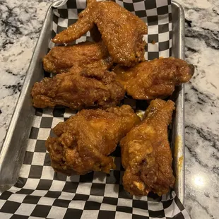 Six wings mild flavor!