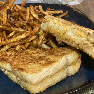 Garlic Bread Grilled Cheese