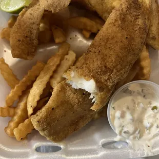 Fried fish