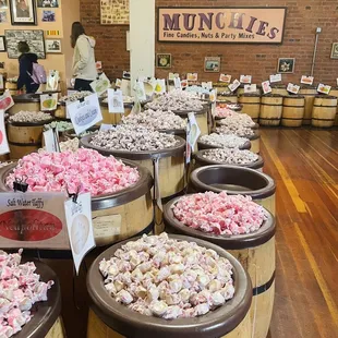 Salt water taffy