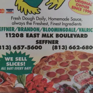 They claim always fresh ingredients, yet very disappointed to find canned mushrooms and extremely chewy cheese (which reflects poor quality)