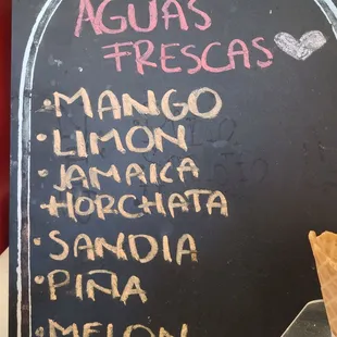Agua frescas