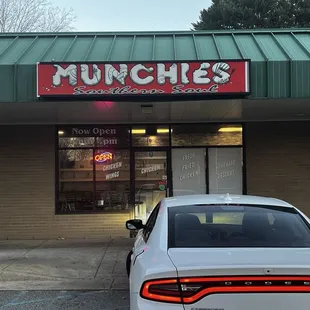 From the outside, and my car