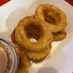 a box of onion rings