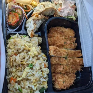 My Katsu Chicken (white meat) Bento Lunch Box!