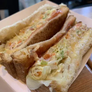 Korean Street Style Toasted Sandwich