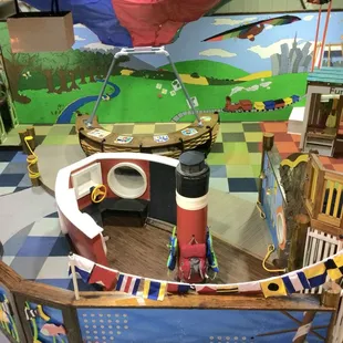 Young children play area