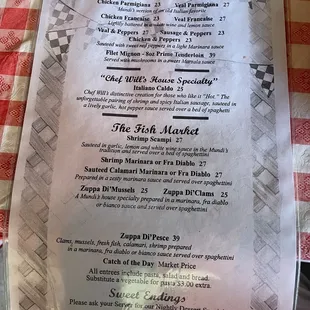 Menu Picture