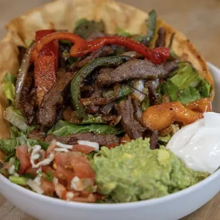 Steak Fajita Salad