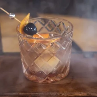 Smoked Old Fashioned