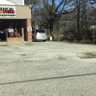 Pothole city!