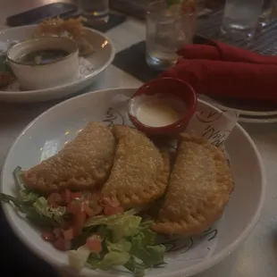 Pad Gra Pow Empanadas