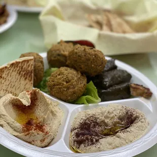 The falafel was the Best I have Ever Had!! This will be our new Greek place!! So Delicious!!