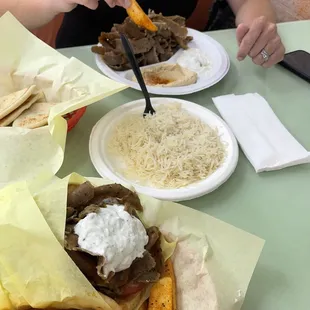 Gyro combo. Gyro plate.