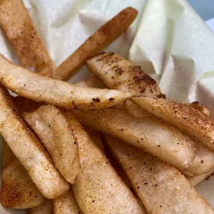 Fries were tasty too!!
