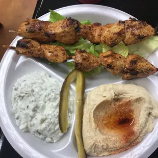 Chicken Kebab Plate