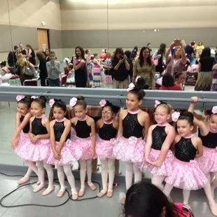 Getting ready for recital