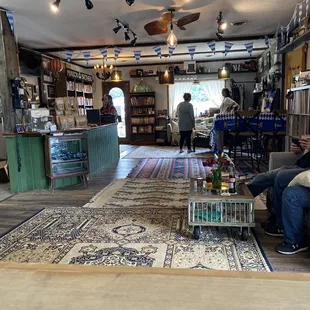 the interior of a store