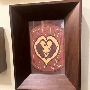 Love is love. Even if you are a possum