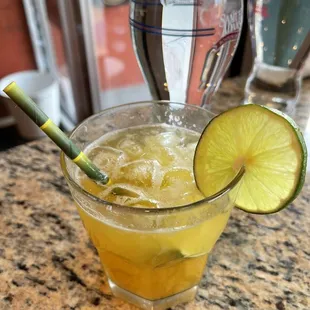 Caipirinha passion fruit sweet