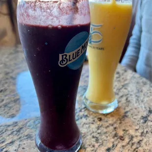 Acai E Guarana &amp; Mango Nana smoothies